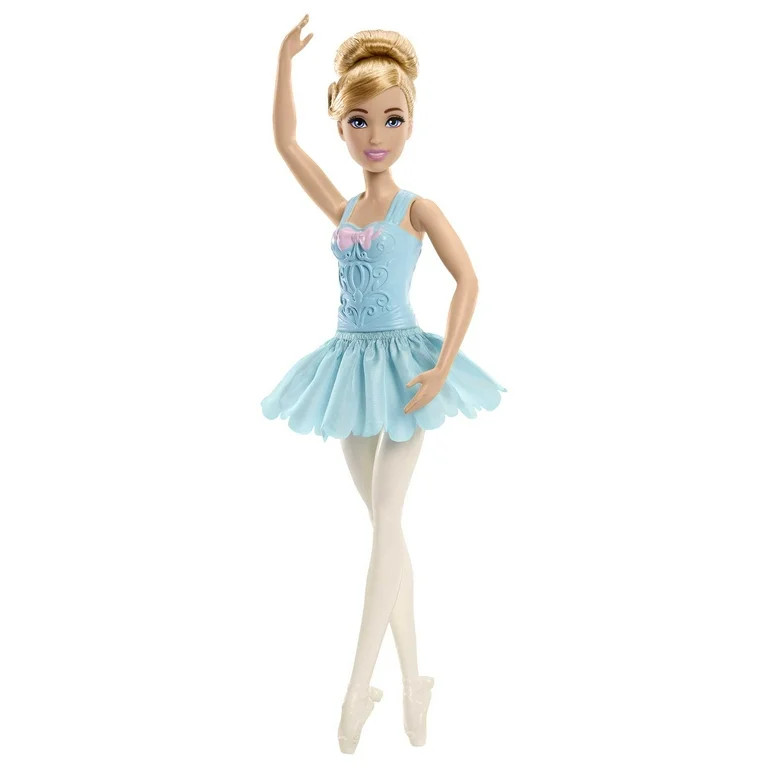 Disney Princess Toys, Ballerina Cinderella Doll, Poseable Ballet Toy [Walmart Exclusive] | Walmart (US)