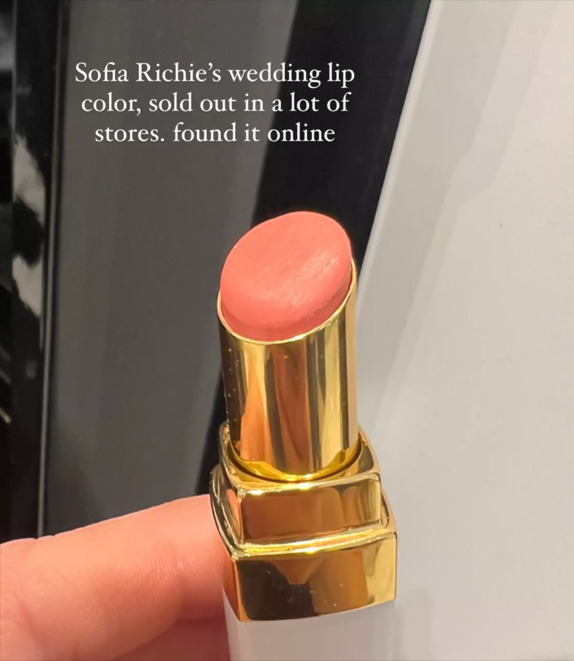 Get Sophia's Wedding Lip! Rouge Coco Baume 928 Pink Delight, #welovec