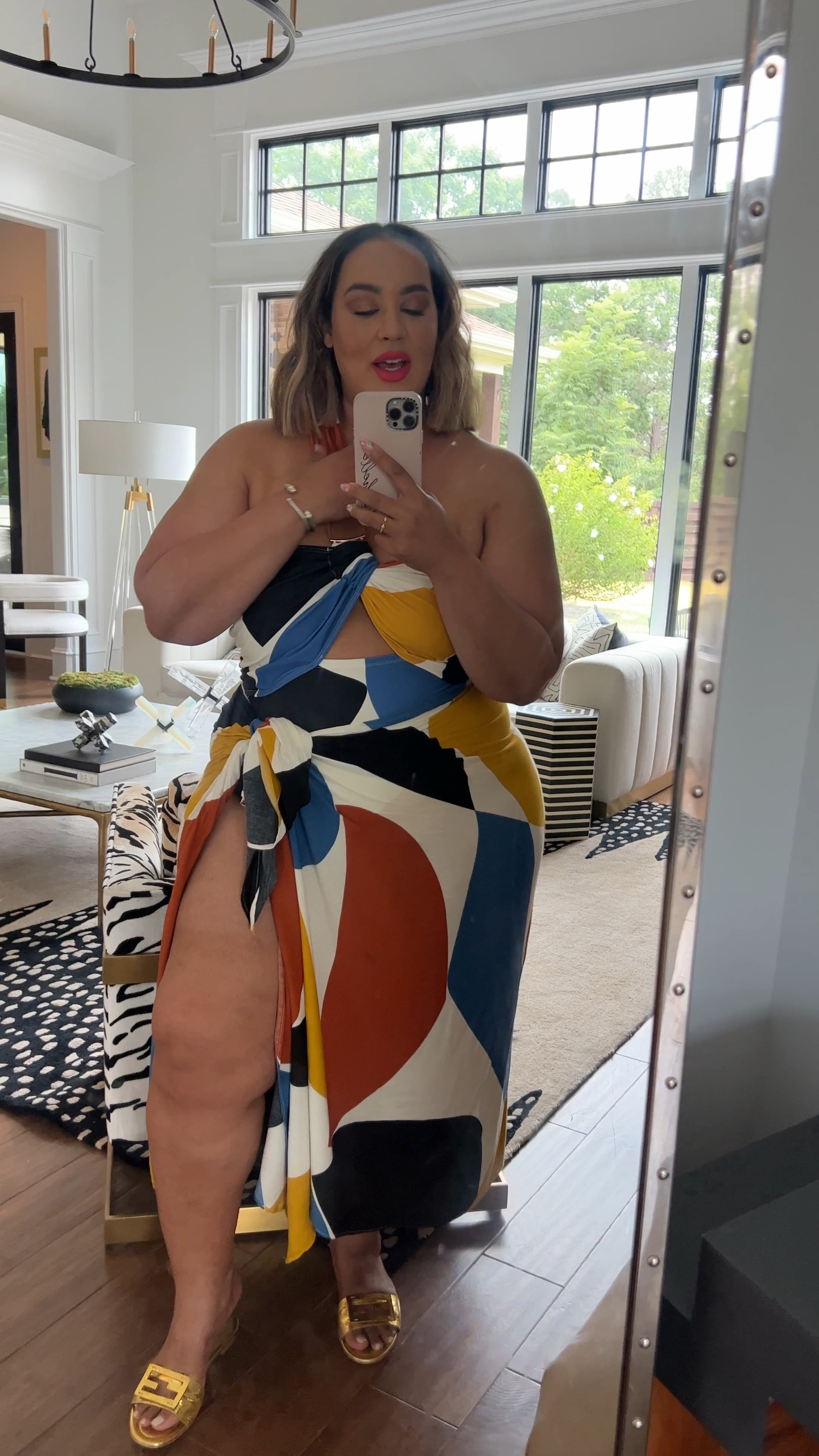 Swim eloquii plus sarong coverup eloquii halter plus 18/20 

#LTKswim #LTKcurves