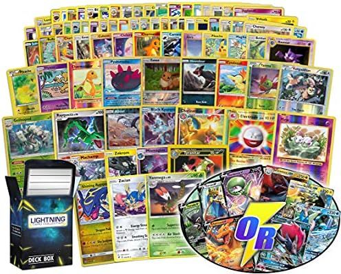 Ultimate Rare Card Bundle 100 Cards + 5 foil Cards, 5 Rare Cards, 5 Holo Rare Cards, 2 Ultra Rare... | Amazon (US)