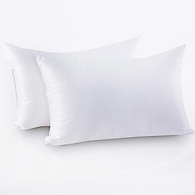 Friendriver Luxury Hotel Quality Bed Pillow [Set of 2] Family Plush Gel Bed Pillow,Suitable for S... | Amazon (US)