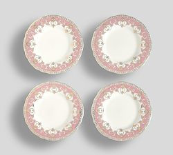 LoveShackFancy Holiday Appetizer Plates - Set of 4 | Pottery Barn (US)