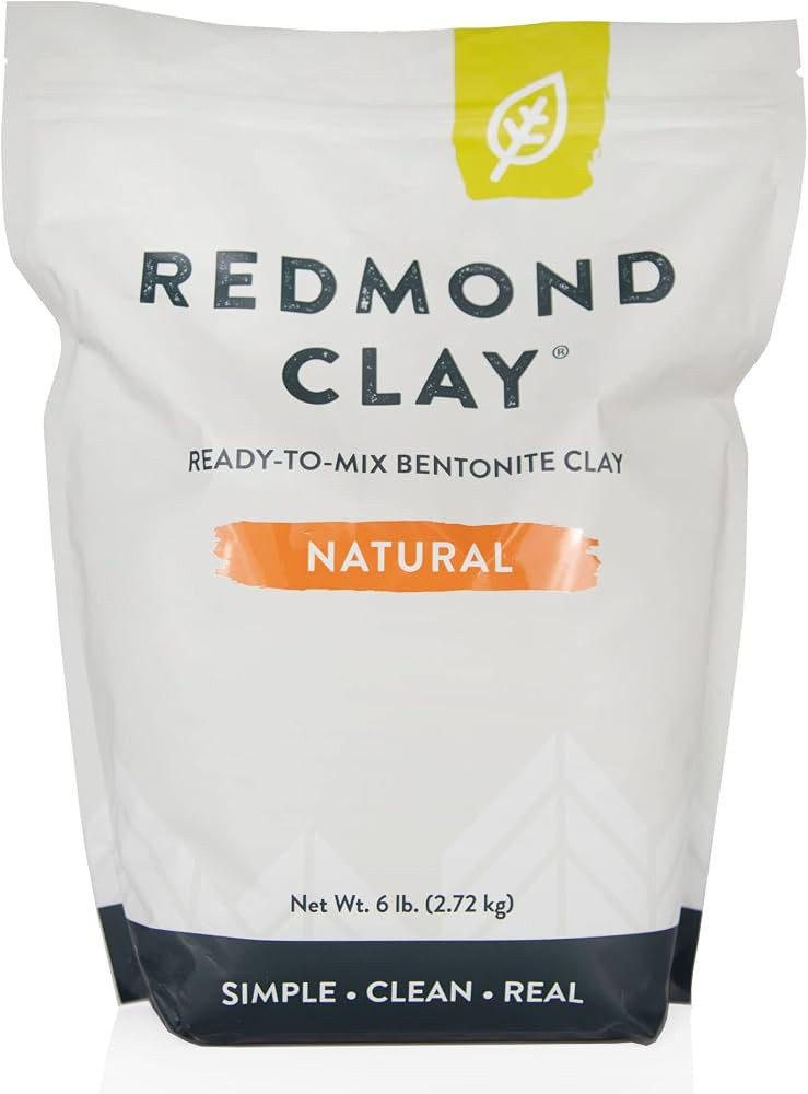– Natural Bentonite Clay, Soothing Mud Mask, 6lb bag | Amazon (US)