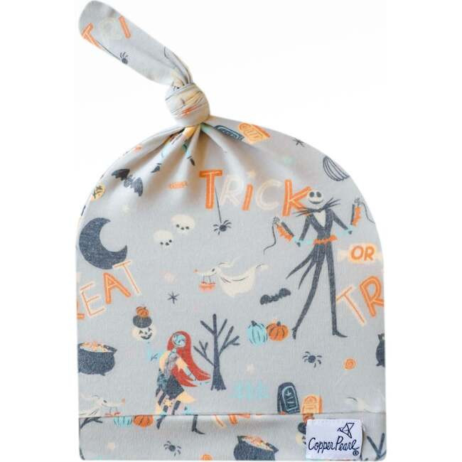 Copper Pearl | Top Knot Hat, Nightmare Before Christmas (Prints, One Size) | Maisonette | Maisonette