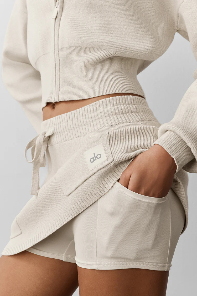 Scholar Knit Cargo Skirt | Alo Yoga (US)