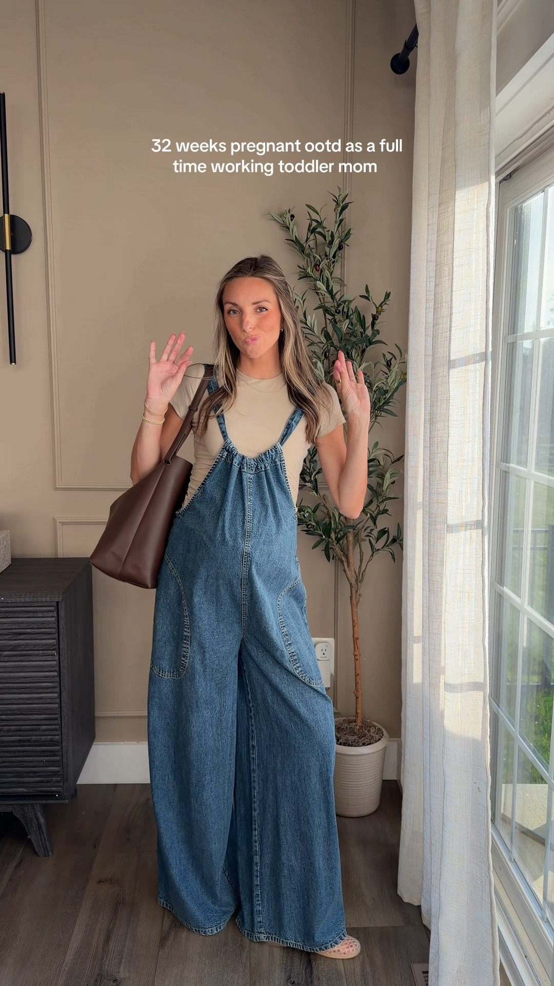 Wearing a small! Bump friendly, bump style, pregnancy outfit, pregnant ootd

#LTKBump #LTKootd #LTKTall
