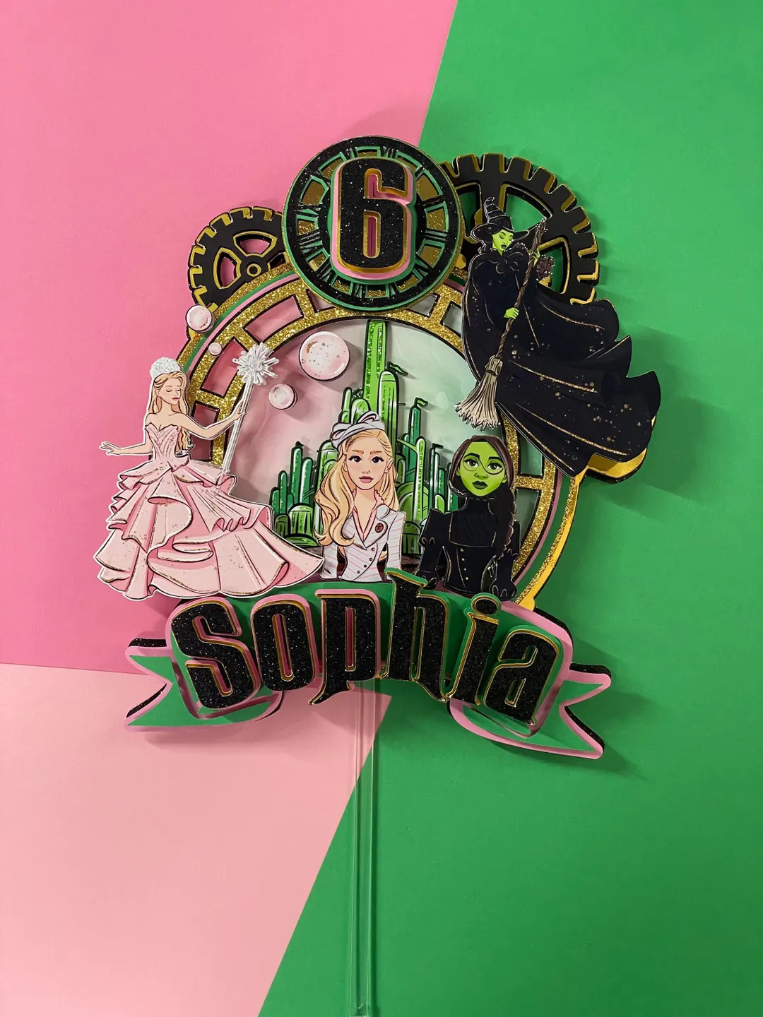 Wicked Witch Cake Topper: Birthday Party Decorations - Etsy | Etsy (US)