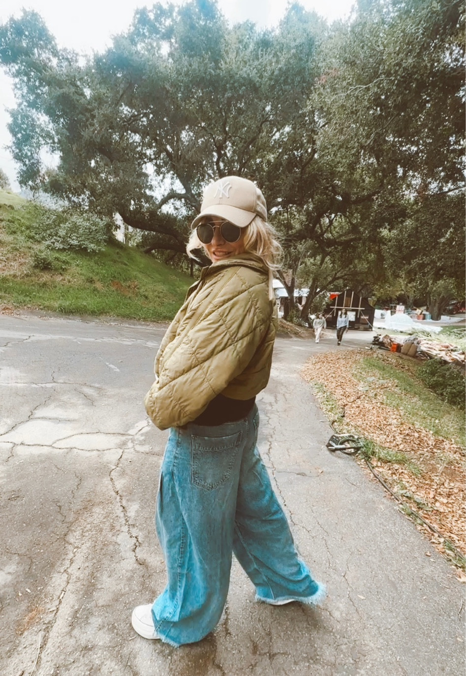 I have had Head tons of request to link this look again! Perfect for a lunch date or picking up kids from school. Free People jeans size 27, green jacket small, baseball cap 

#freepeople #fitnessstyle #casual #denimstyle

#LTKstyletip #LTKfindsunder100