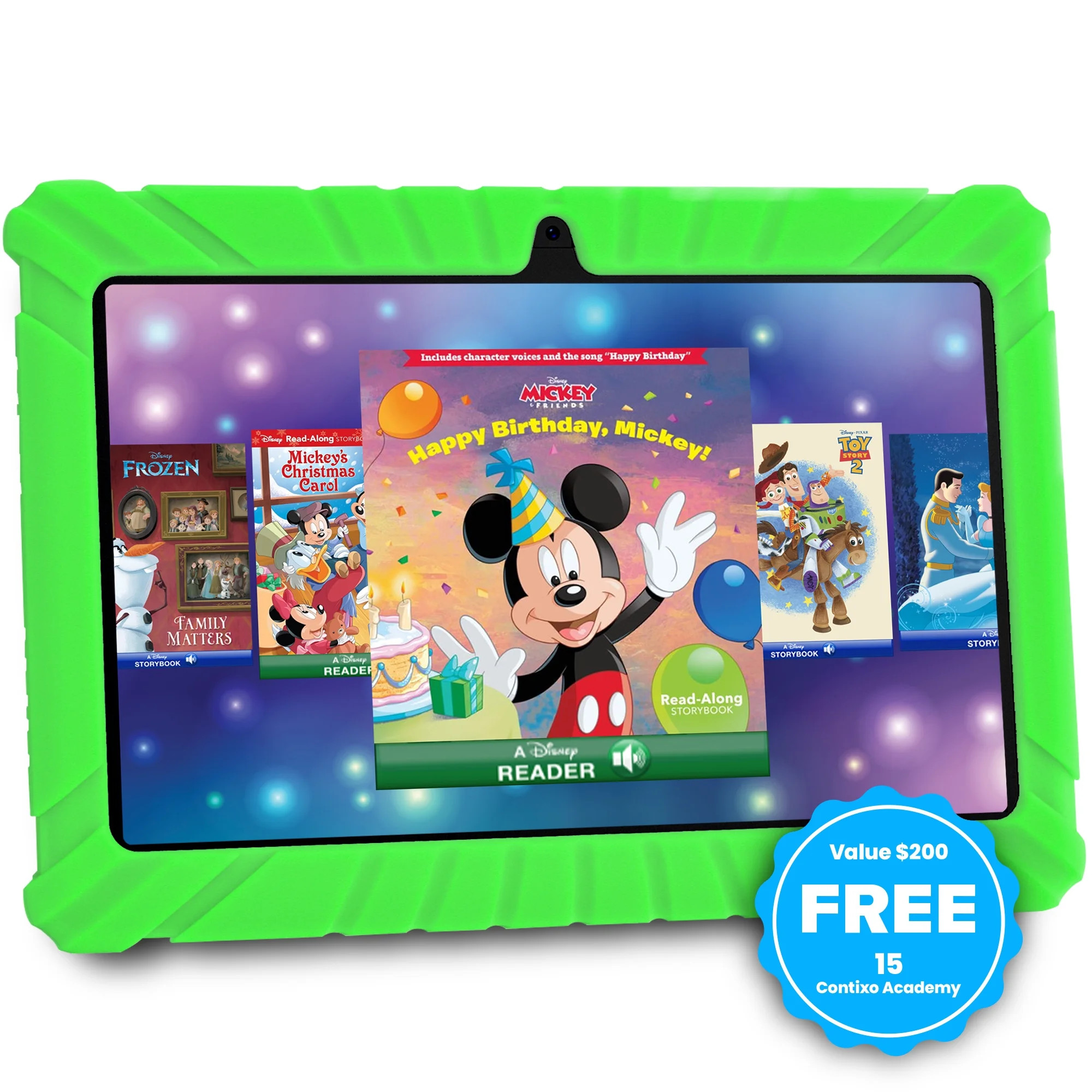 Contixo 7" Kids Tablet, 2024 Model, STEM Learning, Educational Tablet for Ages 3-12, Contixo Acad... | Walmart (US)