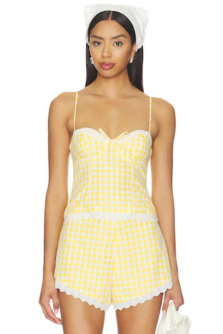 Peggy Bustier Top
                    
                    MAJORELLE | Revolve Clothing (Global)