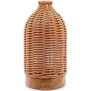 Essential Oil Diffuser - Multifunction Aromatherapy Diffuser 7 LED Color Changing Light 100ML Rat... | Amazon (US)