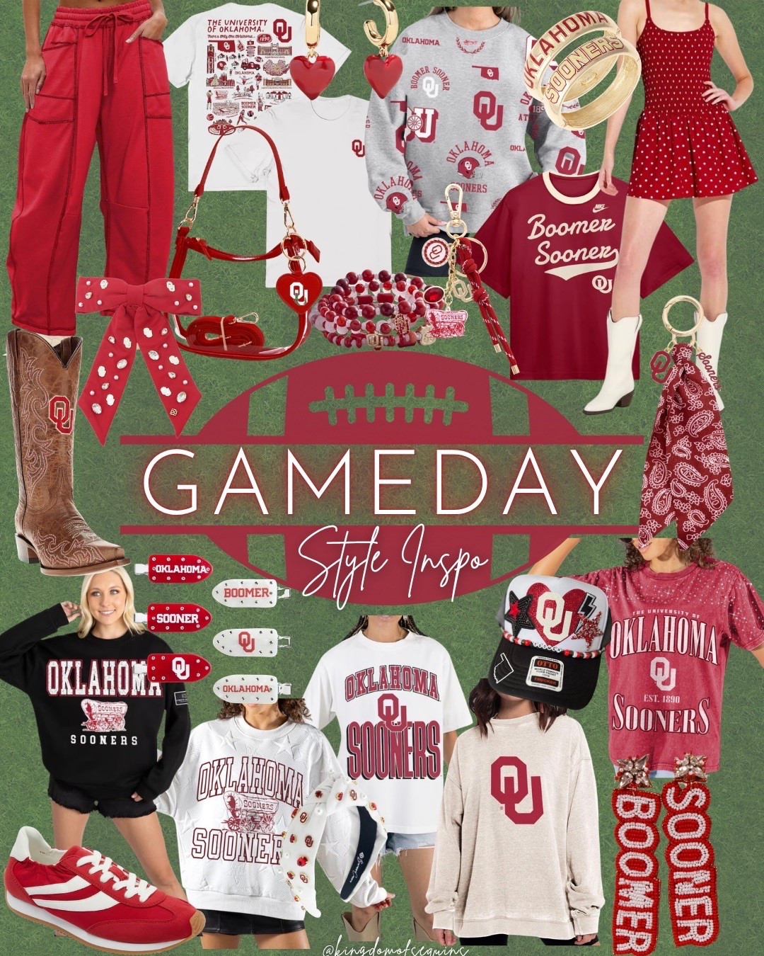 Oklahoma game day style inspo ❤️🏈

#LTKootd #LTKSeasonal #LTKActive