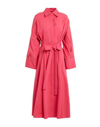 Michael Kors Collection Woman Midi dress Coral Size 12 Cotton, Elastane | YOOX (US)