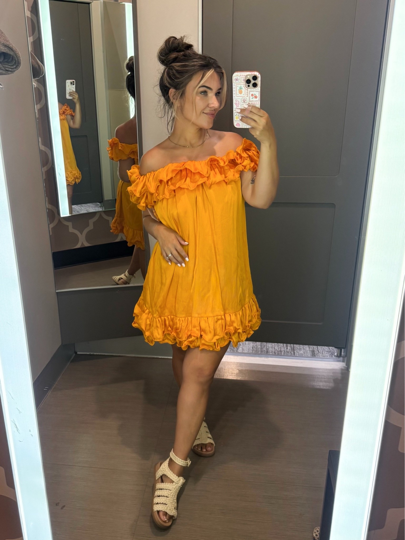 Obsessed with this fun dress! 

Sized down to an XS

#LTKTravel #LTKMidsize #LTKootd