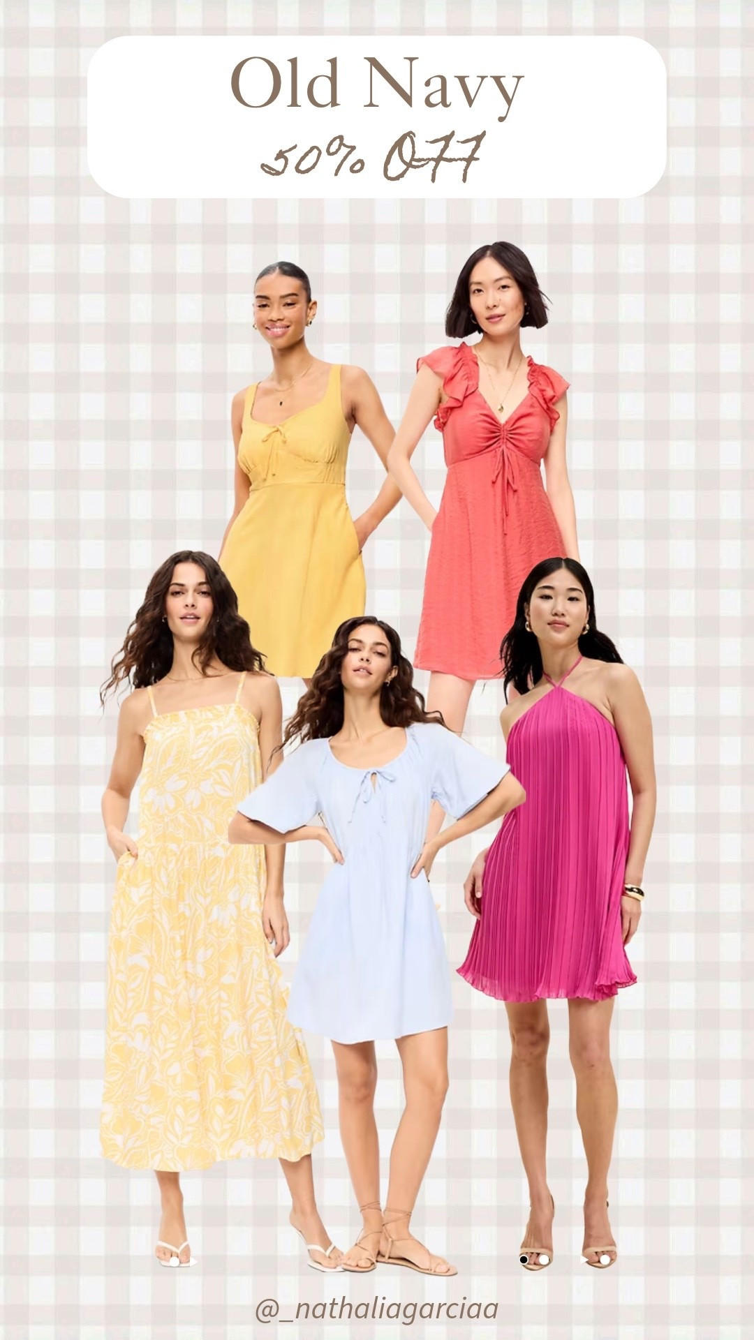 50% OFF EVERYTHING at Old Navy 🌸 must have Spring dresses! ✨

#LTKSaleAlert #LTKootd #LTKSeasonal