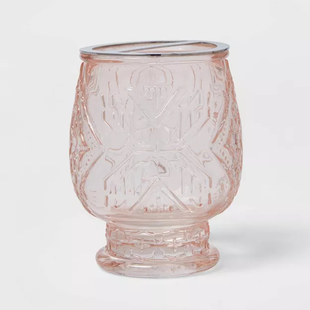 Glass Toothbrush Holder Blush - Threshold™ | Target