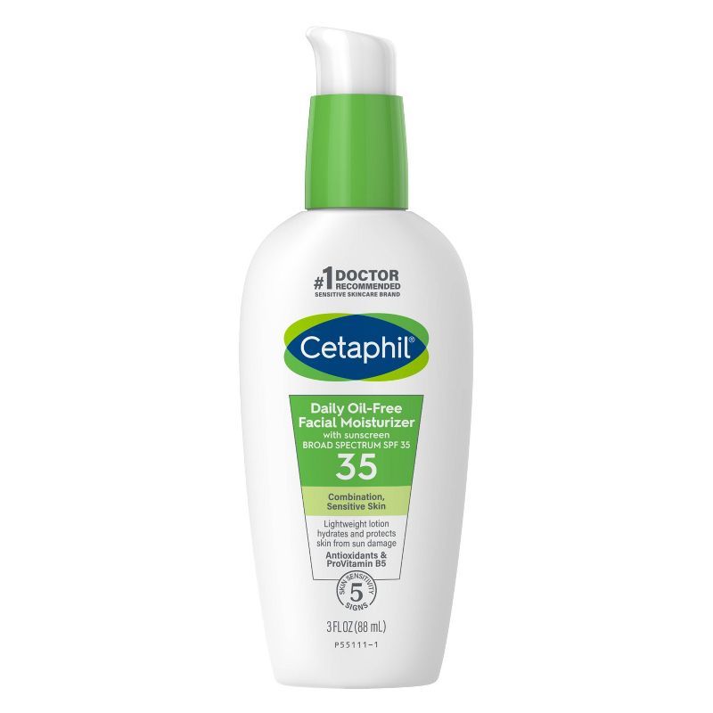CETAPHIL DAILY FACIAL MOISTURIZER SPF 35: Three-in-one facial moisturizer hydrates, nourishes and... | Target