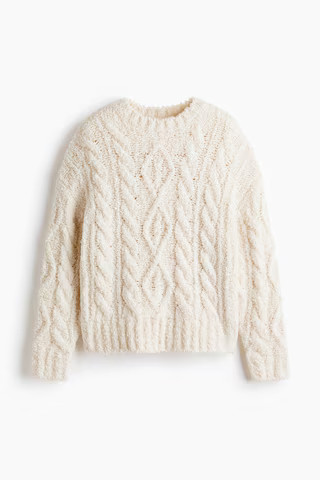 Cable-knit jumper | H&M (UK, MY, IN, SG, PH, TW, HK)