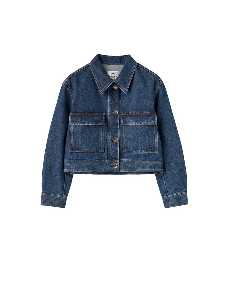 Cropped Denim Jacket | Kirna Zabete
