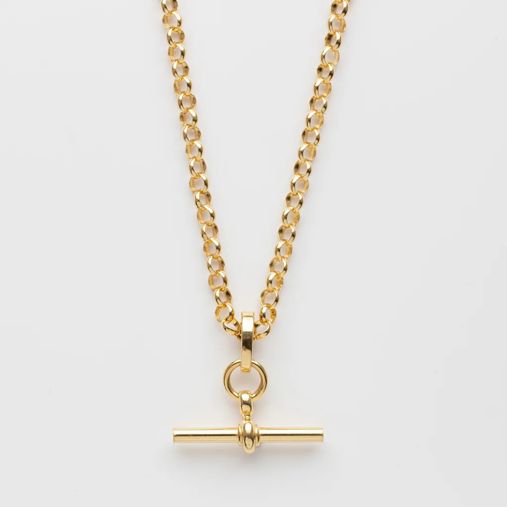 T Bar Chain Necklace | Carrie Elizabeth