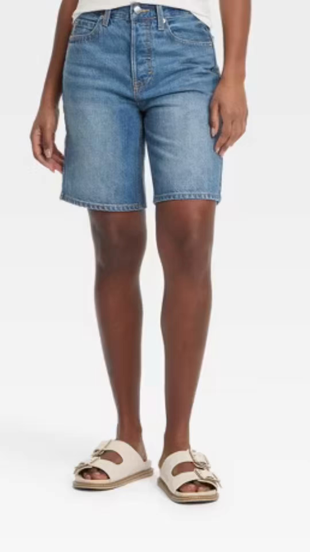 Women's High-Rise 90's Baggy Denim Bermuda Shorts 
$17.50 reg $25.00

#LTKFindsUnder50 #LTKWatchNow #LTKSaleAlert
