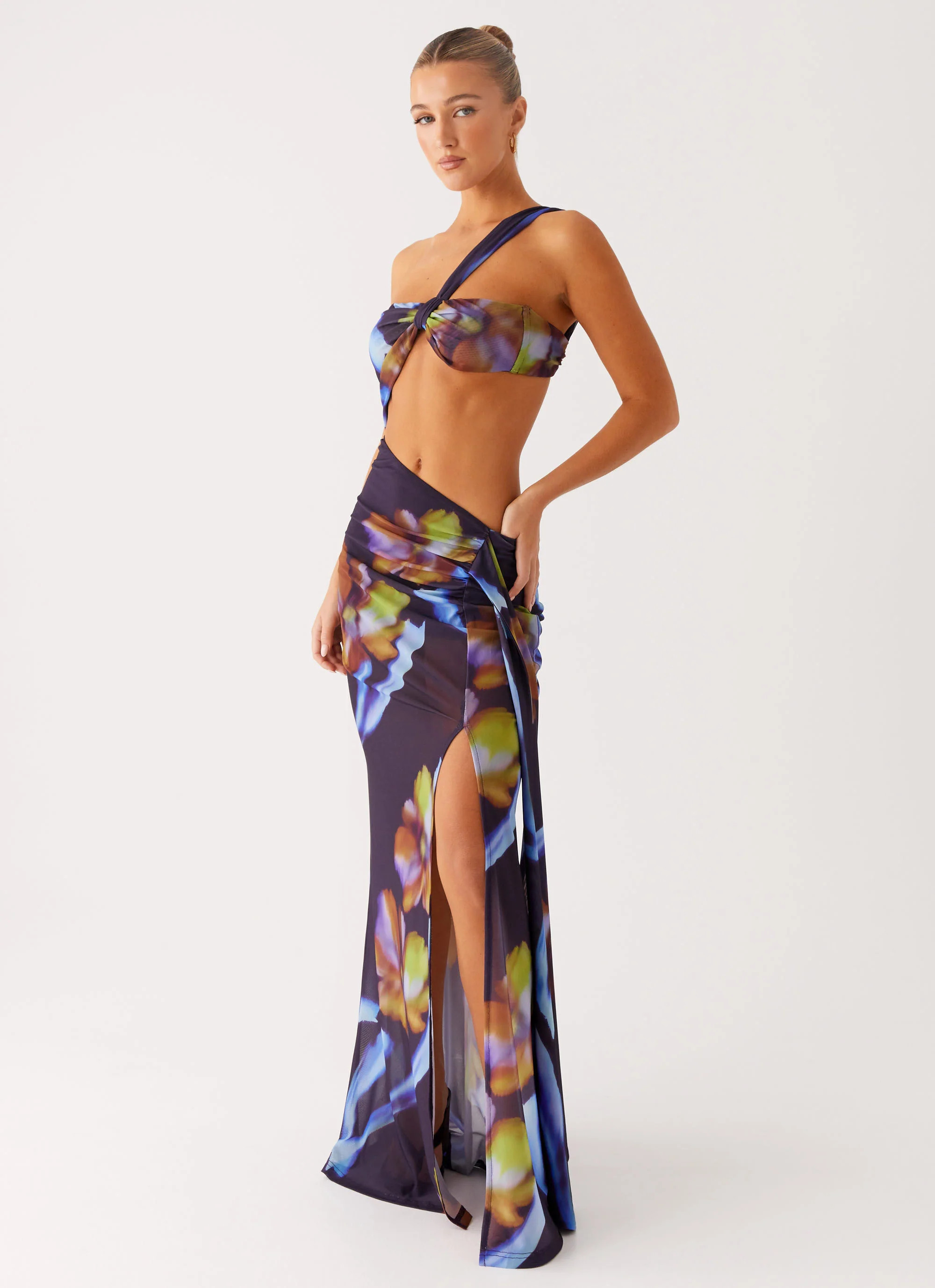 Costa Rica Maxi Dress - Dark Floral | Peppermayo (Global)