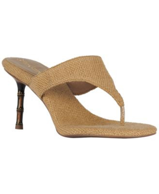 Women's Marilla Bamboo Thong Dress Sandals | Macy's