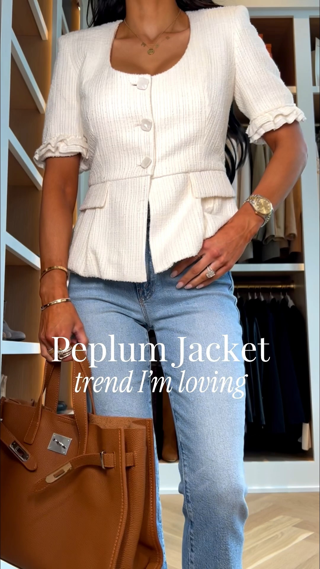 Zara new arrivals 
Wearing an XS in everything 
Zara peplum jacket / Zara summer outfit
Mother denim wearing a 24

#LTKSeasonal #LTKOver40 #LTKPetite