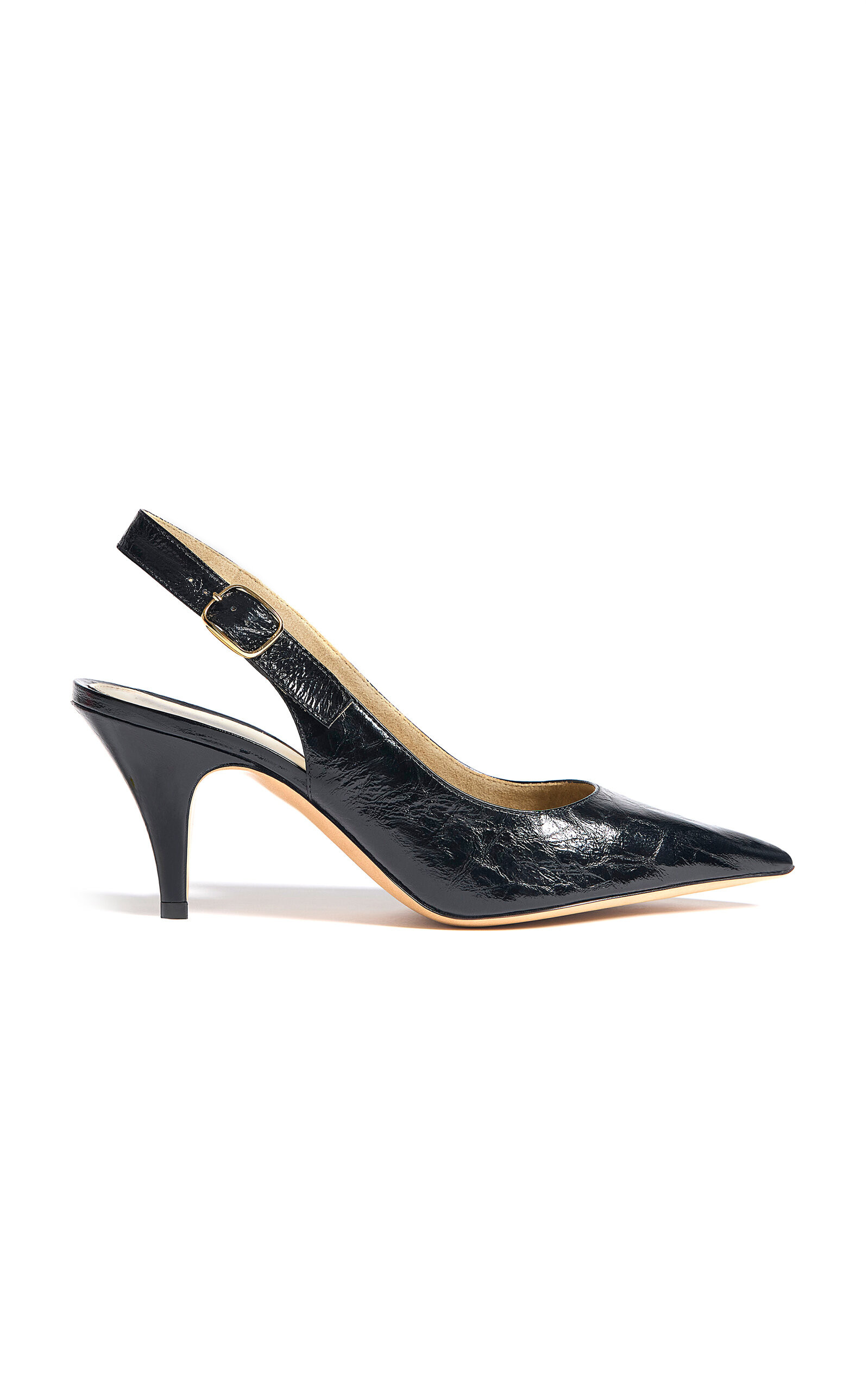 Khaite - River Leather Pumps - Black - IT 38.5 - Only At Moda Operandi | Moda Operandi (Global)