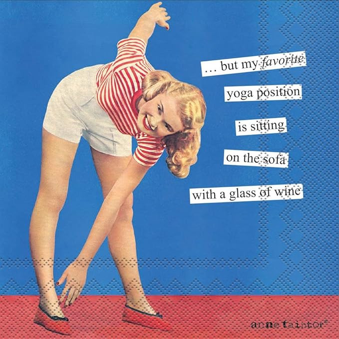 Boston International IHR Anne Taintor, 20 Count Cocktail Beverage Paper Napkins, 5 x 5-Inches, Yo... | Amazon (US)