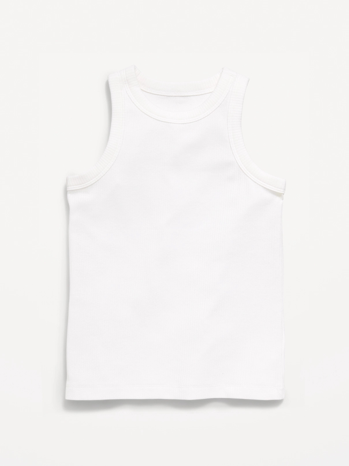 Fitted Ribbed Tank Top for Girls | Old Navy (US)