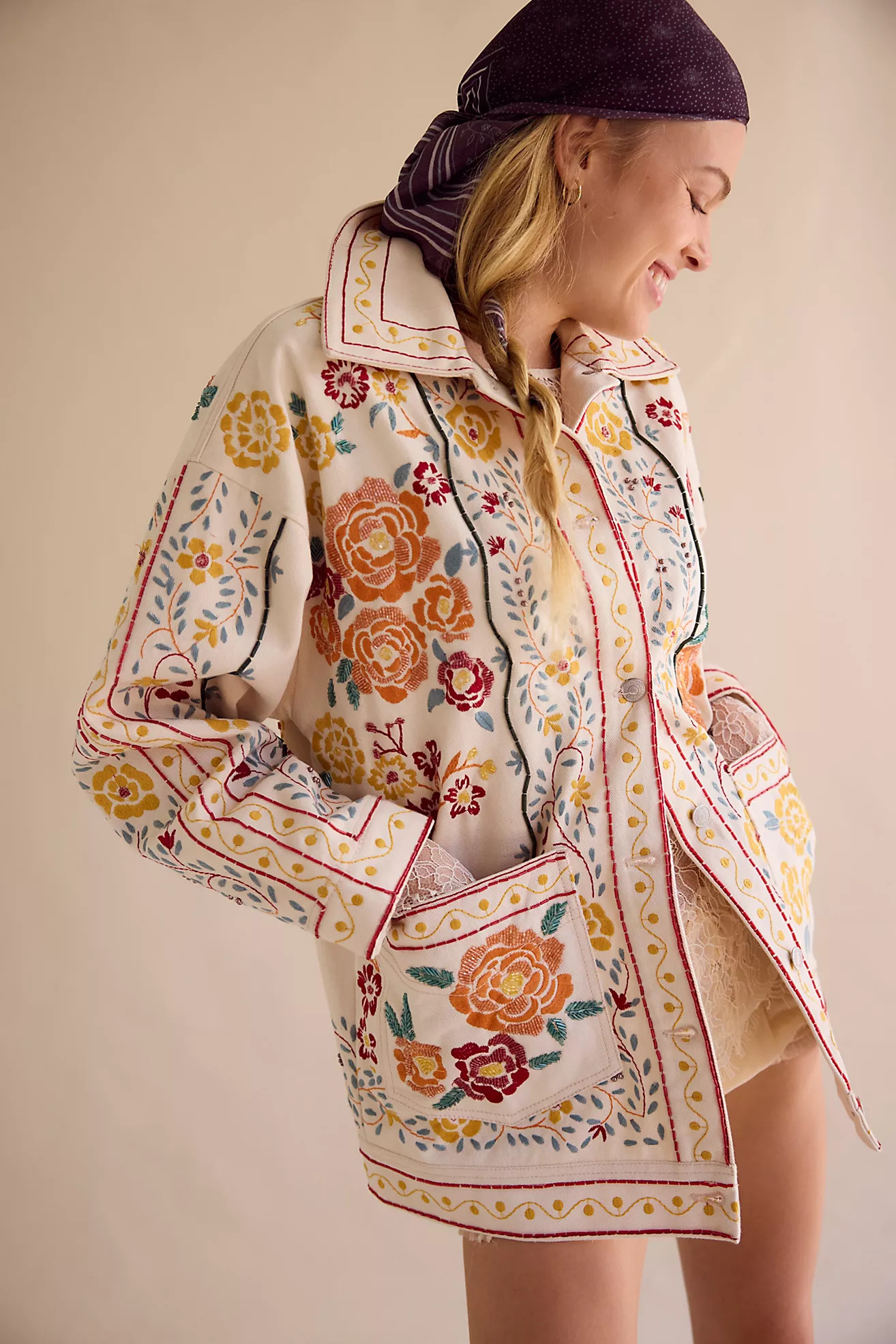 We The Free Avery Embellished Jacket | Free People (Global - UK&FR Excluded)