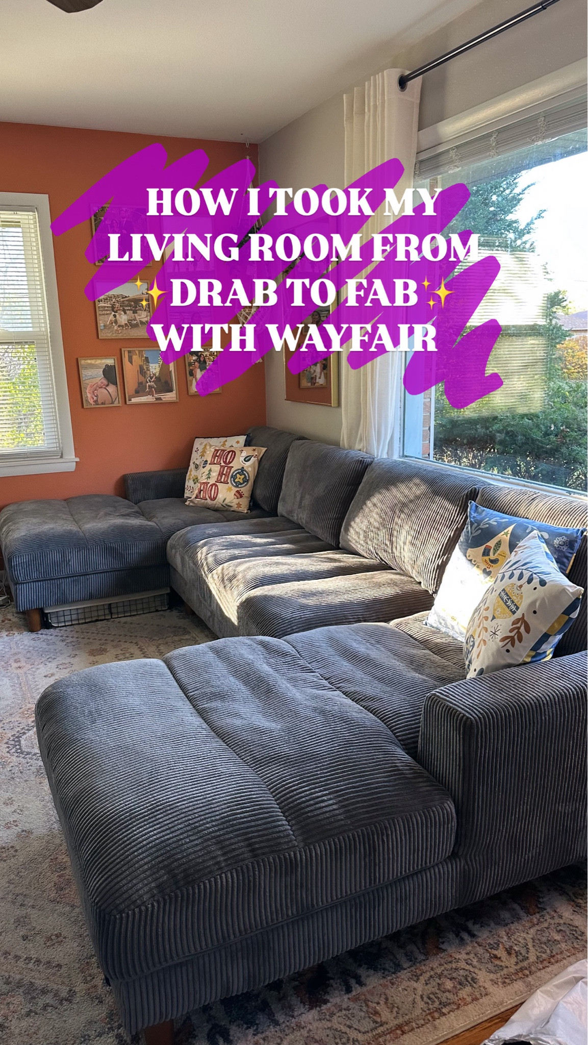 Last November, our living room was a DISASTER and I needed to elevate it asap! I went on Wayfair site, purchased our couch and the rest was history 📖 I get so many compliments on this couch and I’m so happy with my decision because it really completes the room! 🫶🏼 @wayfair #Wayfair #ad #Wayfairpartner

#LTKHoliday #LTKSeasonal #LTKHome