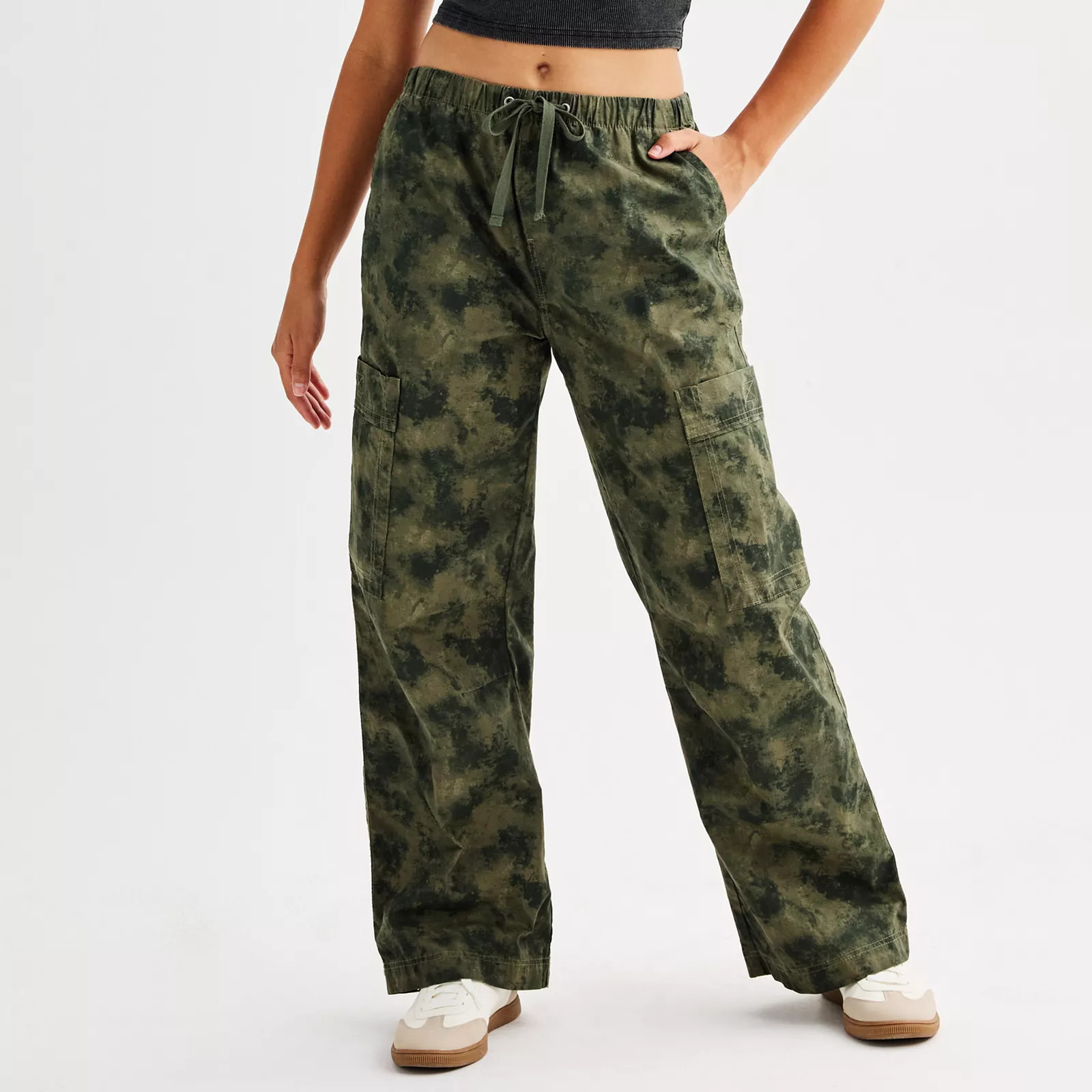 Juniors' Vanilla Star Drawstring Cargo Pant | Kohl's