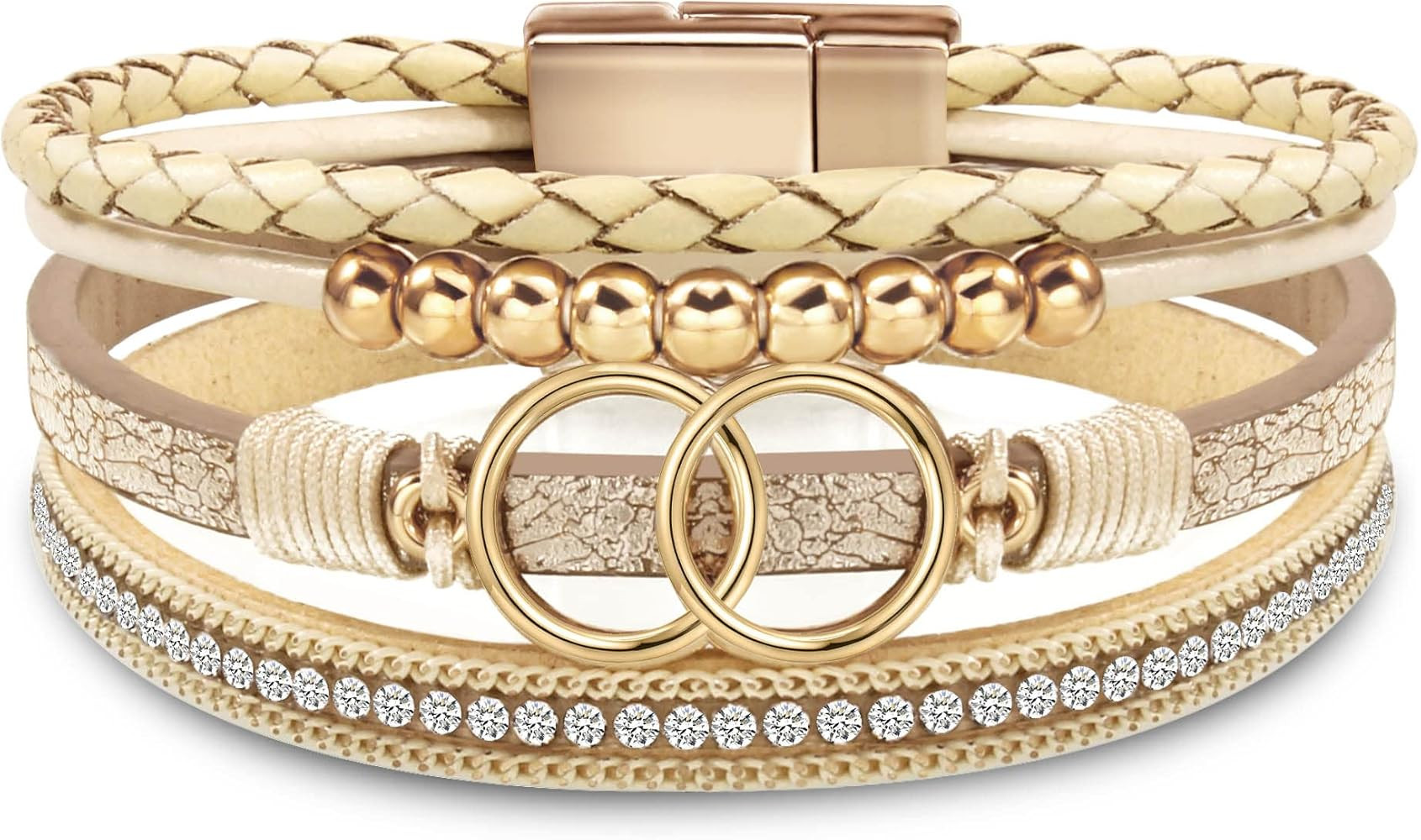 Btysun Bracelets for Women Birthday Gifts for Mom Inspirational Gifts for Women Mother's Day Daughte | Amazon (US)