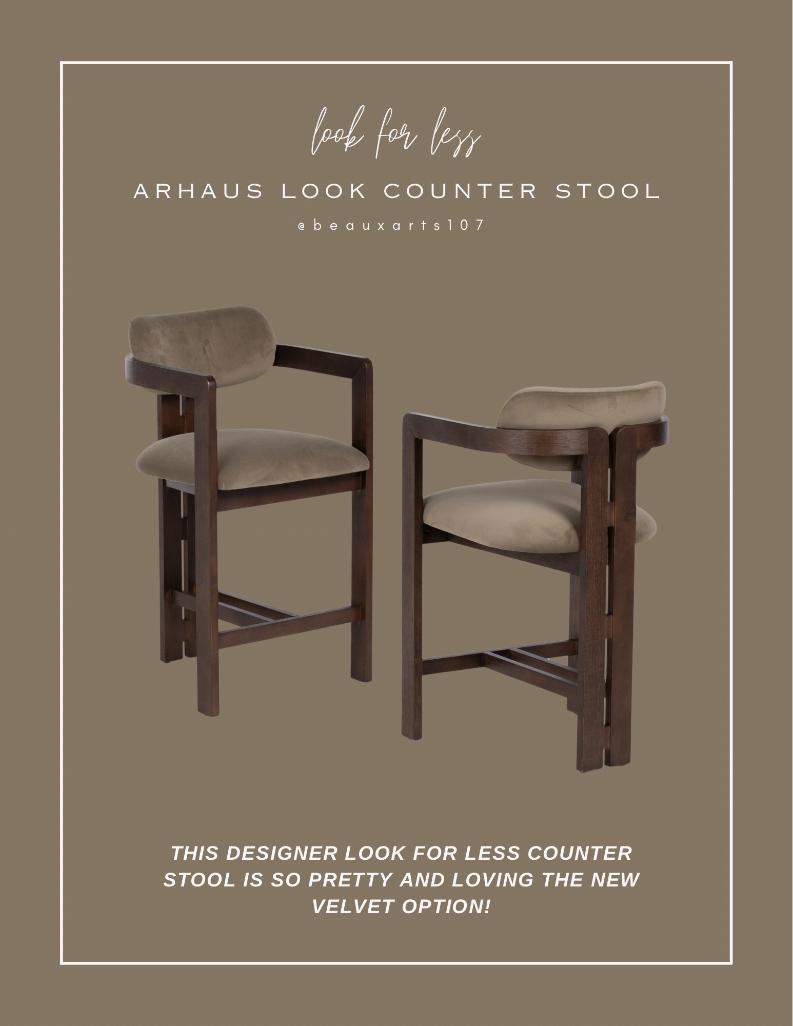 Save on this beautiful Arhaus look for less counter stool deal!

#LTKStyleTip #LTKHome #LTKSaleAlert