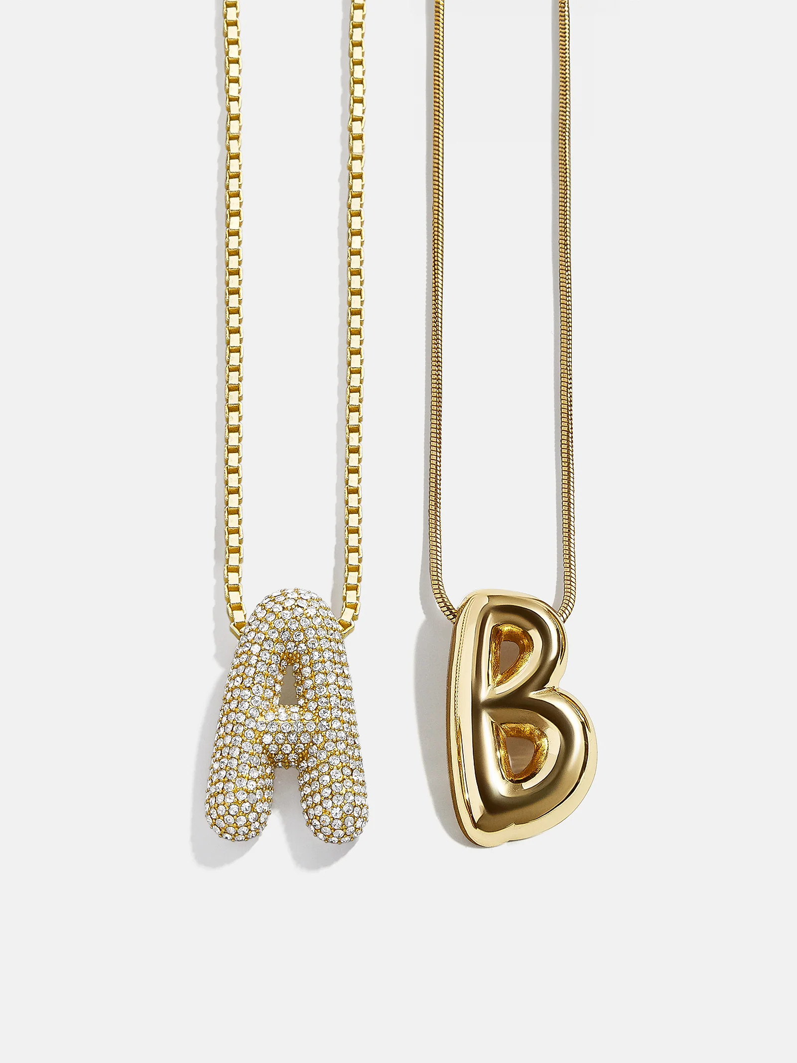 Bubble Initial Necklace | BaubleBar