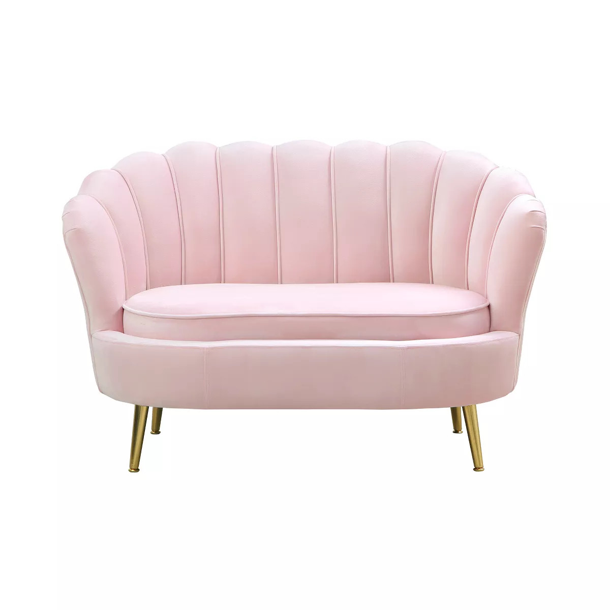 Second Story Home Alana Seashell Sofa for Children - Pink | Target