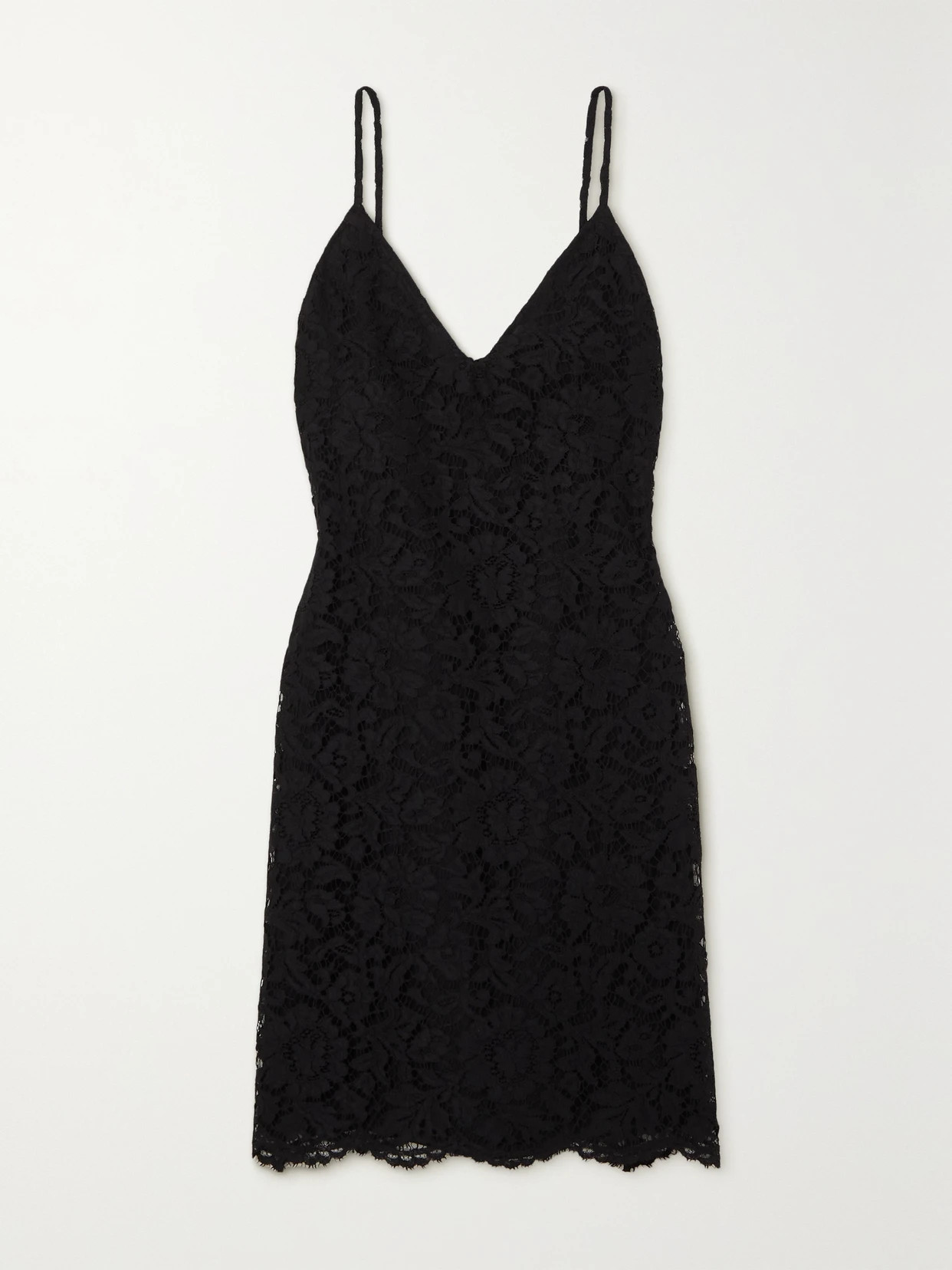 Valentino Garavani - Corded Lace Dress - Black | NET-A-PORTER (US)