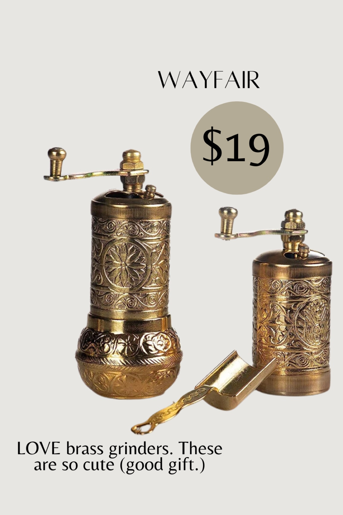 Salt and pepper grinder for under $19! 

#LTKSaleAlert #LTKFindsUnder50 #LTKGiftGuide