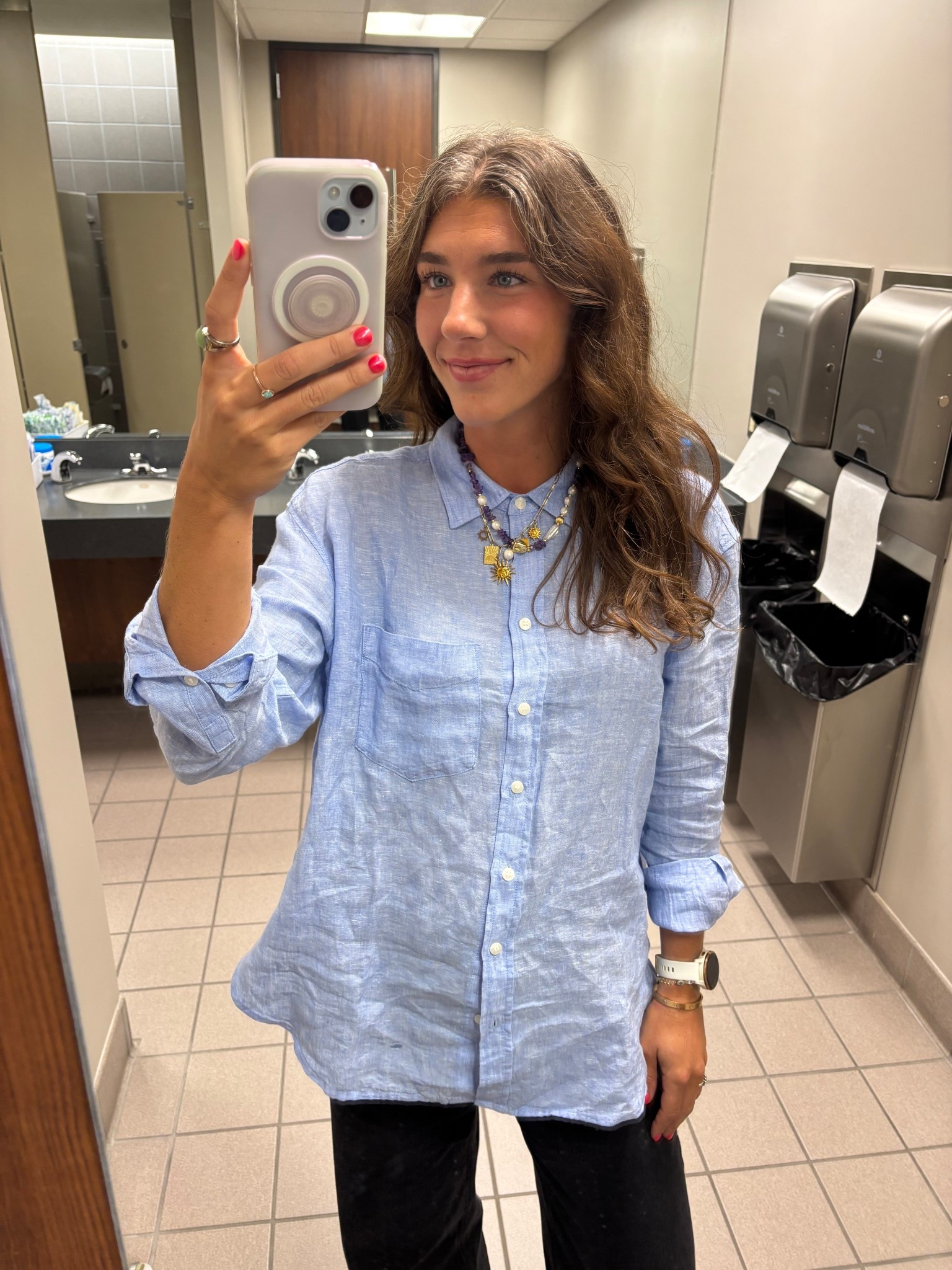 This oversized linen shirt of dreams but styled for fall! Comes in multiple colors and I'm wearing size Small. 

#LTKWorkwear #LTKSeasonal #LTKStyleTip