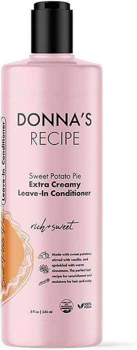 Donna's Recipe by Tabitha Brown – Sweet Potato Pie Extra-Creamy Leave-In Conditioner – Deep M... | Amazon (US)