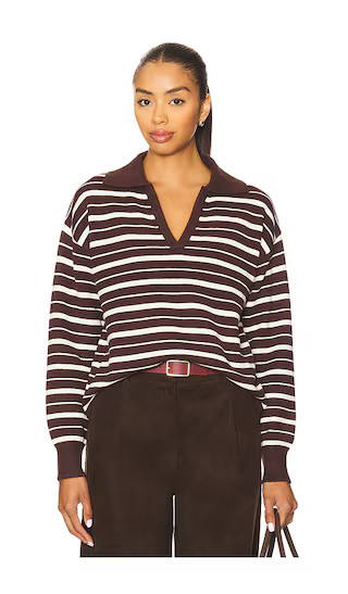 Hayden Knit Jumper in Stripe | Revolve Clothing (Global)