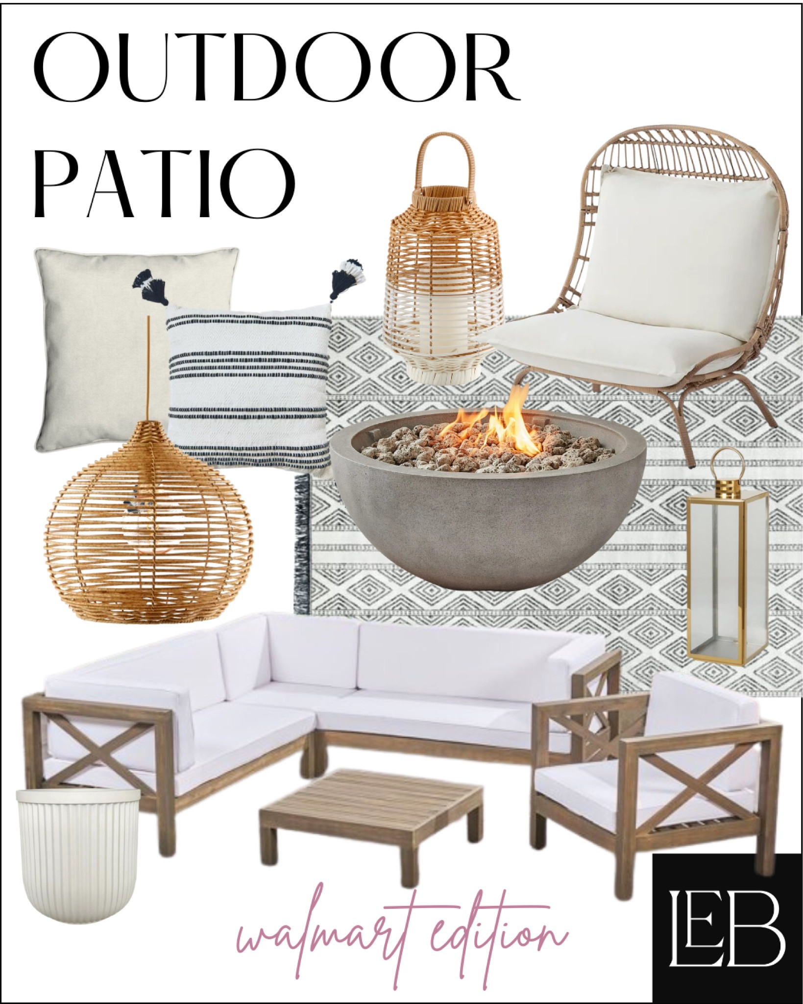 Walmart Outdoor Patio!

Outdoor furniture, outdoor decor, outdoor patio set, wicker furniture, outdoor pillows, outdoor rug, outdoor side tables, outdoor lanterns.

#LTKSeasonal #LTKhome #LTKFind