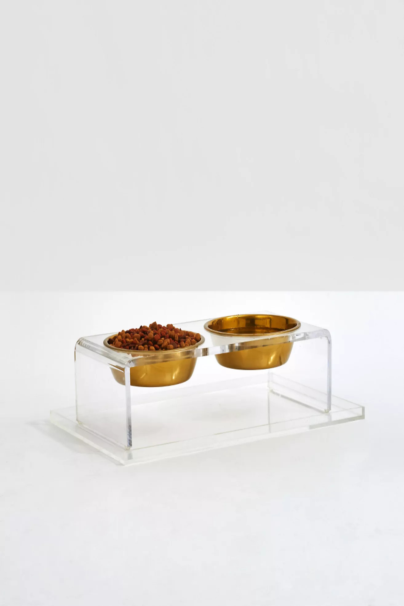 Hiddin Clear Overflow Feeder Pet Tray | Anthropologie (US)