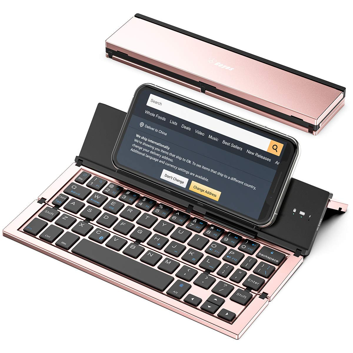 Folding Bluetootj Keyboard . Portable / Travel  | Amazon (UK)