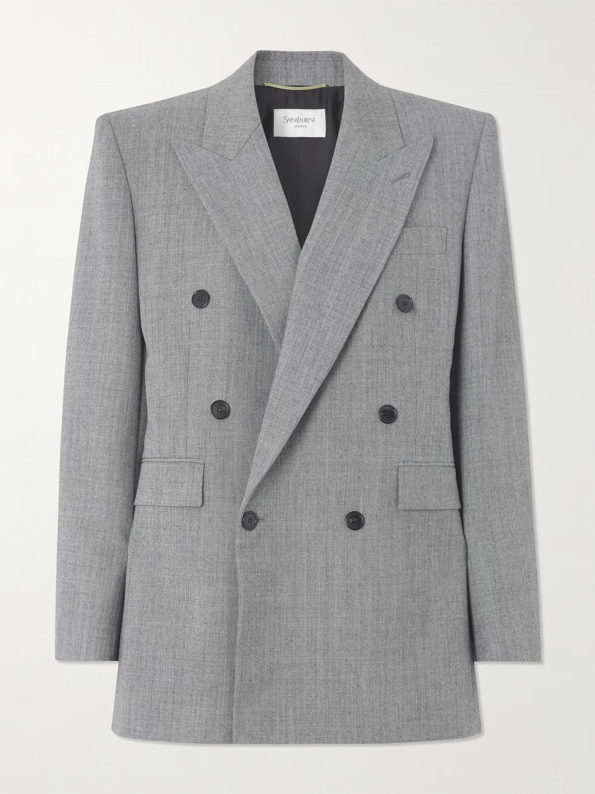 Double-breasted wool-twill blazer | NET-A-PORTER (UK & EU)