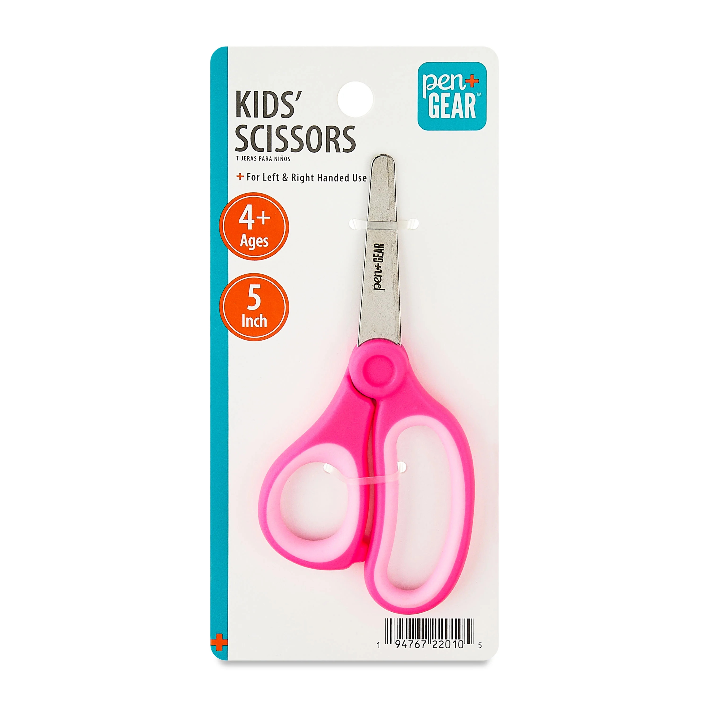 Pen+Gear 5-inch Blunt-tip Kids Scissors, School Supplies, Pink | Walmart (US)