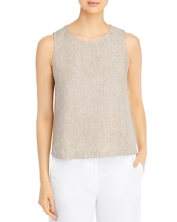 Organic Linen Sleeveless Top | Bloomingdale's (US)