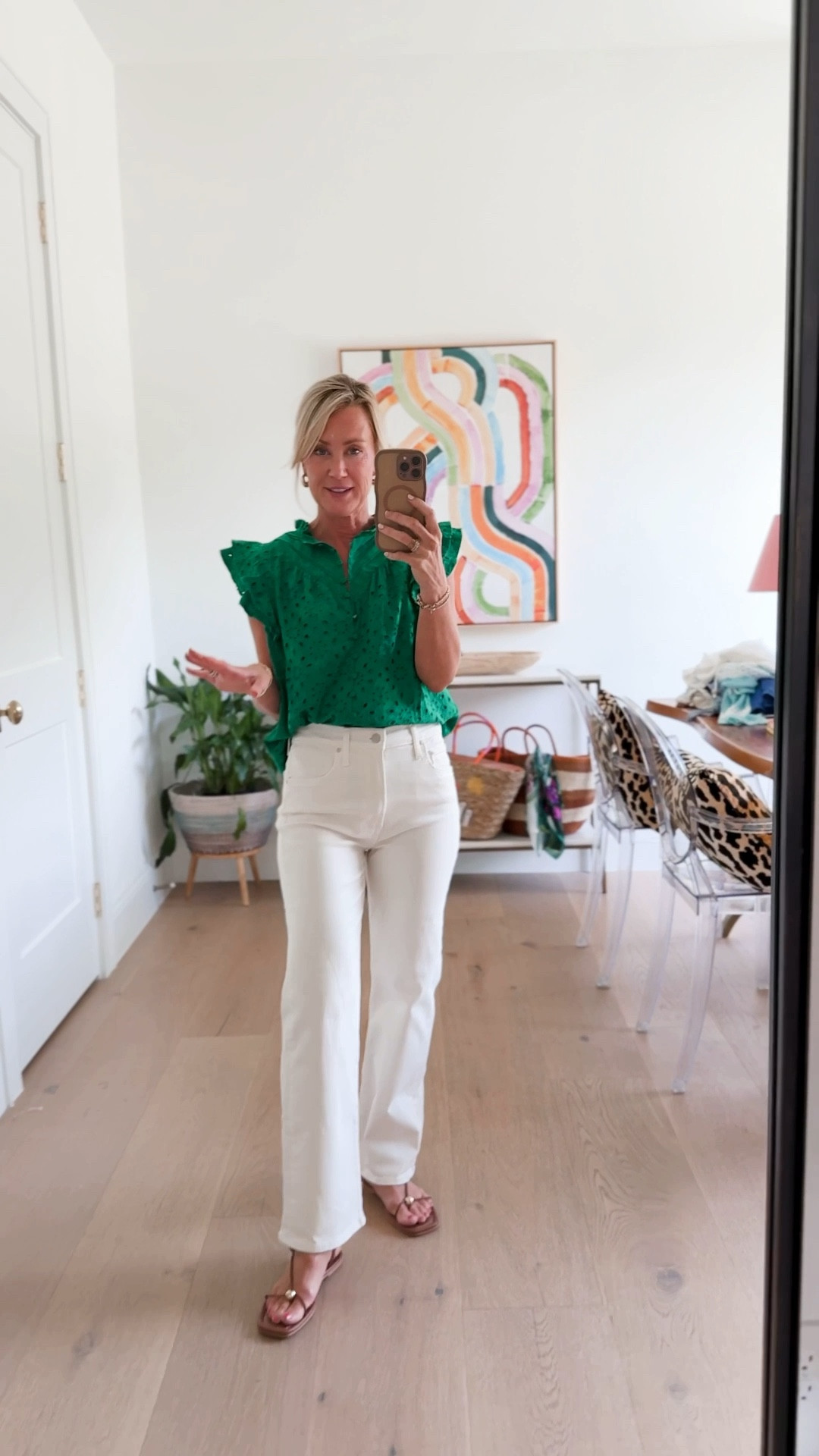 My favorite Amazon top is back in green!
Top: Small

#LTKOver40 #LTKootd #LTKSeasonal